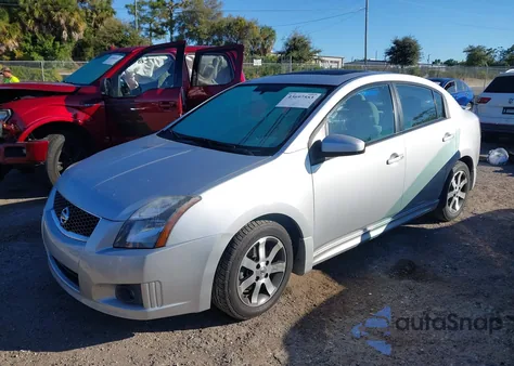 2012 Nissan Sentra 2.0 Sr z USA, uszkodzony, nr VIN 3N1AB6AP6CL658266